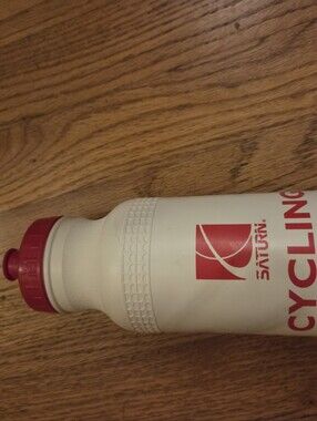 Vintage Saturn Cycling Water Bottle, Made in the USA